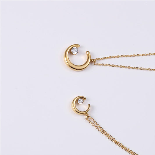 Trendy Cold Designer Design Clavicle Chain Necklaces