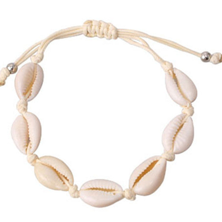 Shell Chain Pearl Natural Gravel Fragment Bracelets