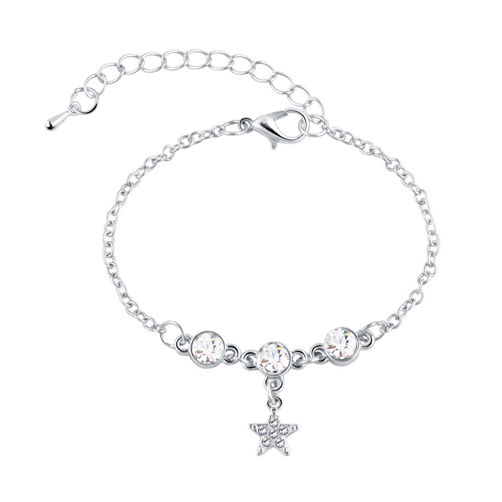 Cup Hanging Five-pointed Star Single Fashion Simple Bracelets