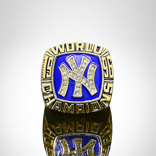 Men's Yankee Baseball Team Gold Championship Retro Rings