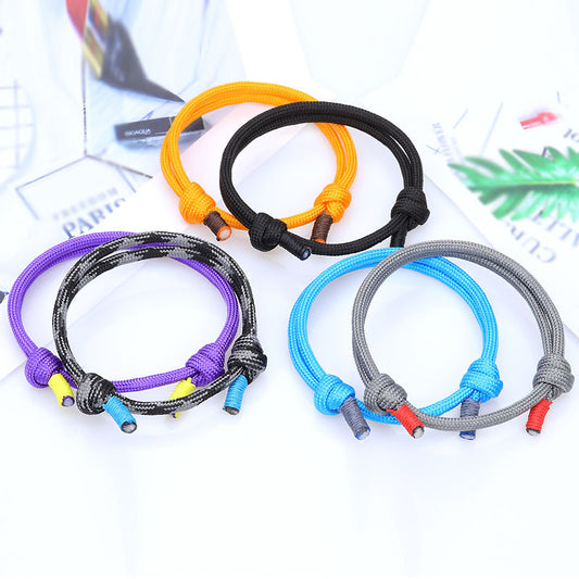 Men's Star Fashion Simple Adjustable Parachute Cord Bracelets