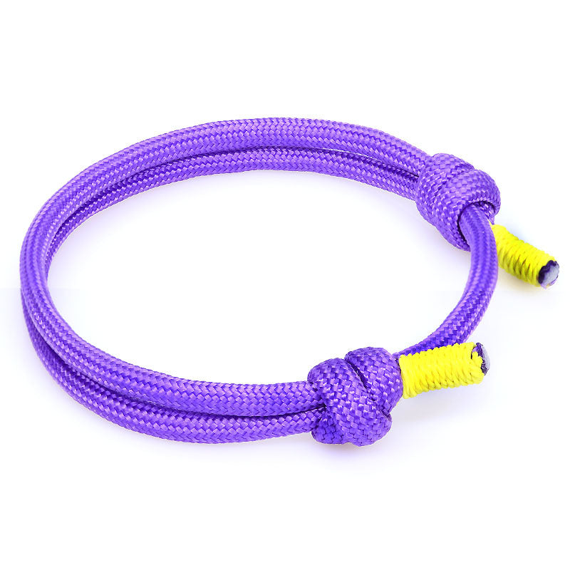 Men's Star Fashion Simple Adjustable Parachute Cord Bracelets