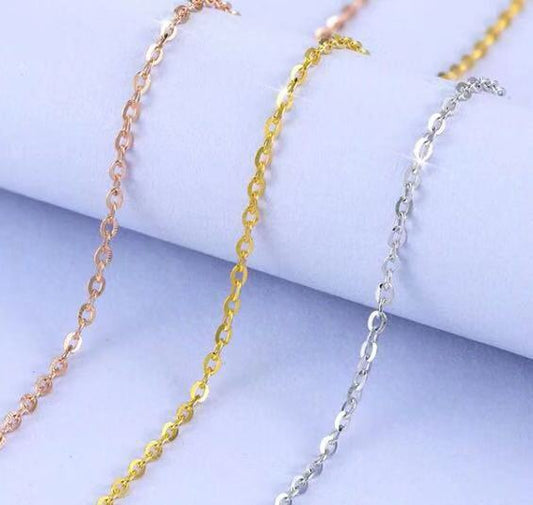 Universal Chain Heart-piercing Metallic Needle Right Necklaces