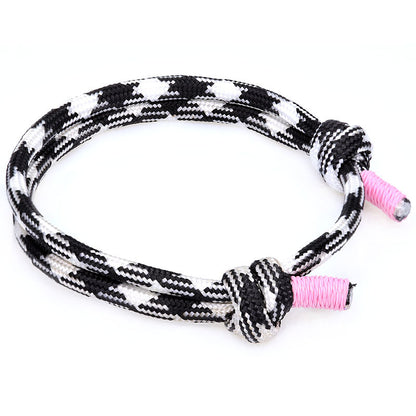 Men's Star Fashion Simple Adjustable Parachute Cord Bracelets