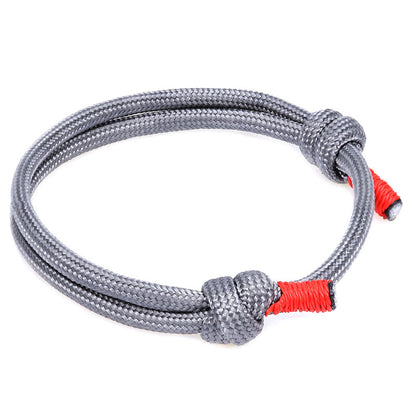 Men's Star Fashion Simple Adjustable Parachute Cord Bracelets