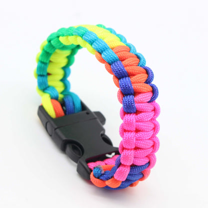 Sports Woven Hand Strap Umbrella Rope Survival Bracelets