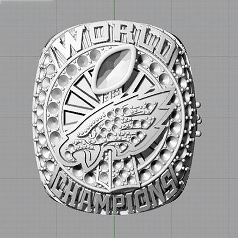 Men's Super Bowl Philadelphia Eagles Championship Alloy Rings