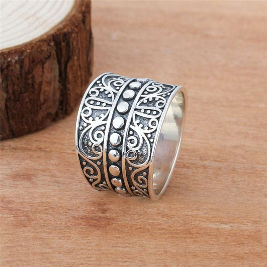 Women's Pattern Fashion Bohemian Sterling Sier For Rings