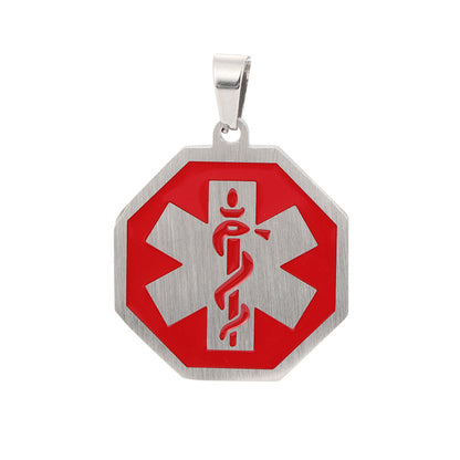 Logo Titanium Steel Tag Simple Fashion Necklaces