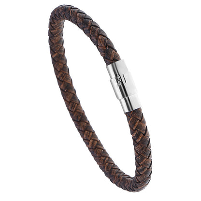 Men's Ornament Personality Woven Leather Simple Retro Bracelets