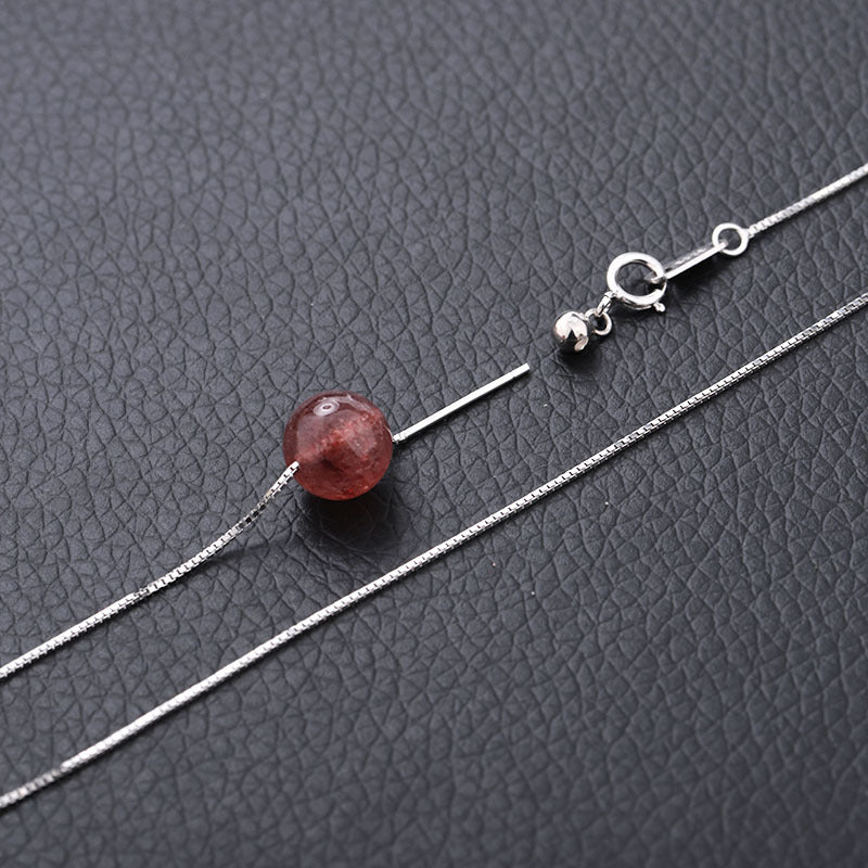 Universal Needle Right Rain With Adjustable String Necklaces