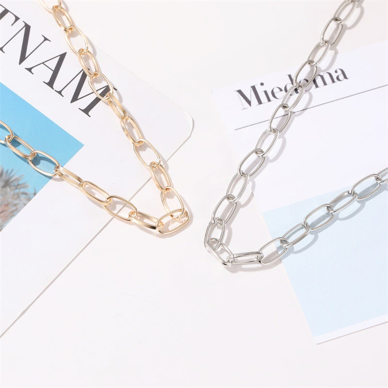 Fashion Thick Chain Female Personality Punk Necklaces