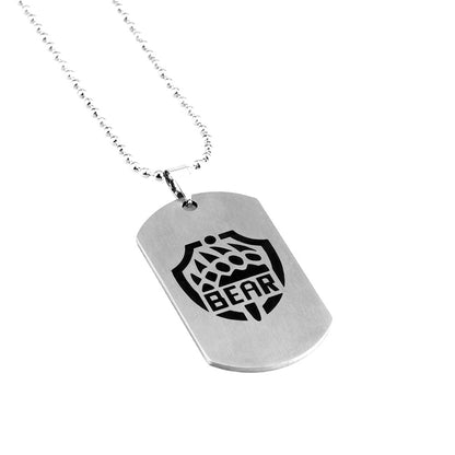 Escape From Stainless Steel Key Army Necklaces