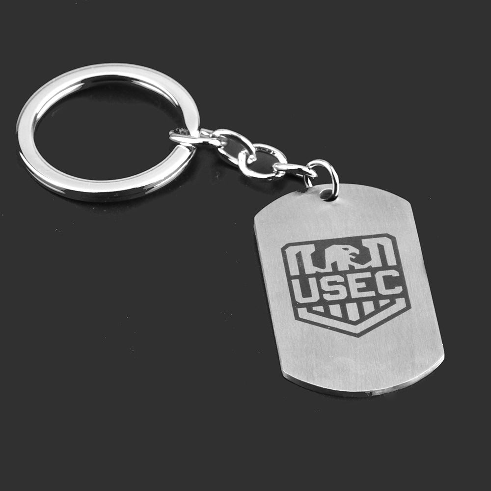 Escape From Stainless Steel Key Army Necklaces