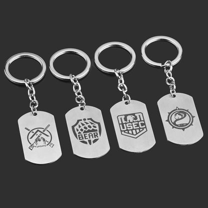 Escape From Stainless Steel Key Army Necklaces