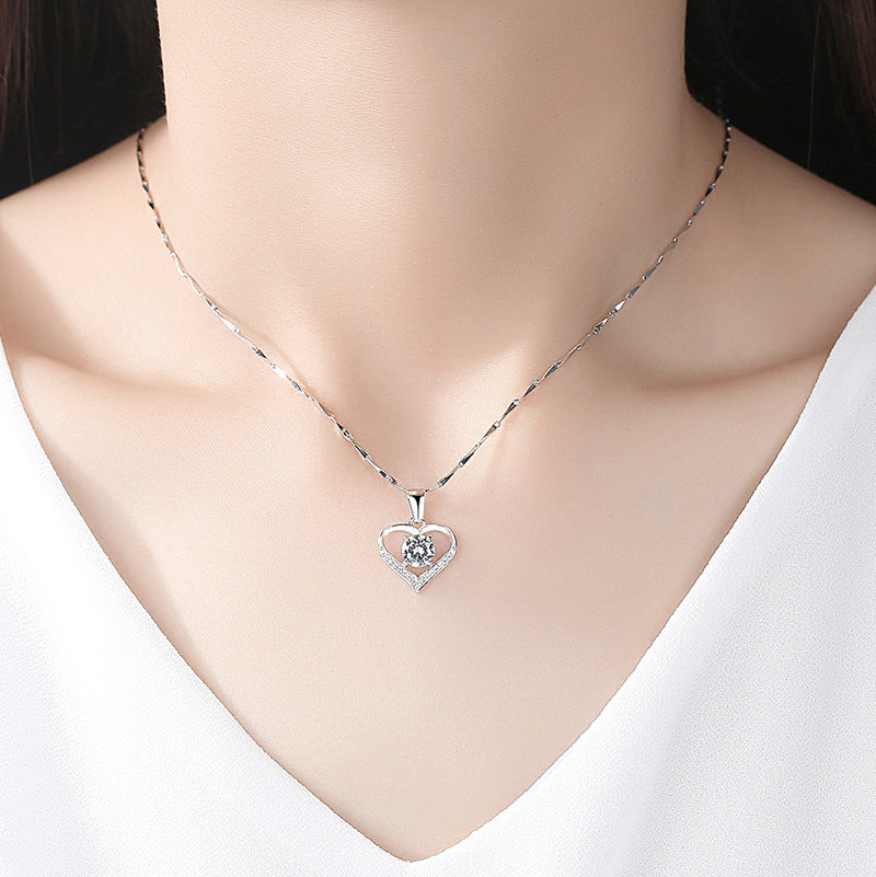 Clavicle Chain Version Pure Jewelry Birthday Pendants