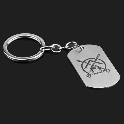 Escape From Stainless Steel Key Army Necklaces