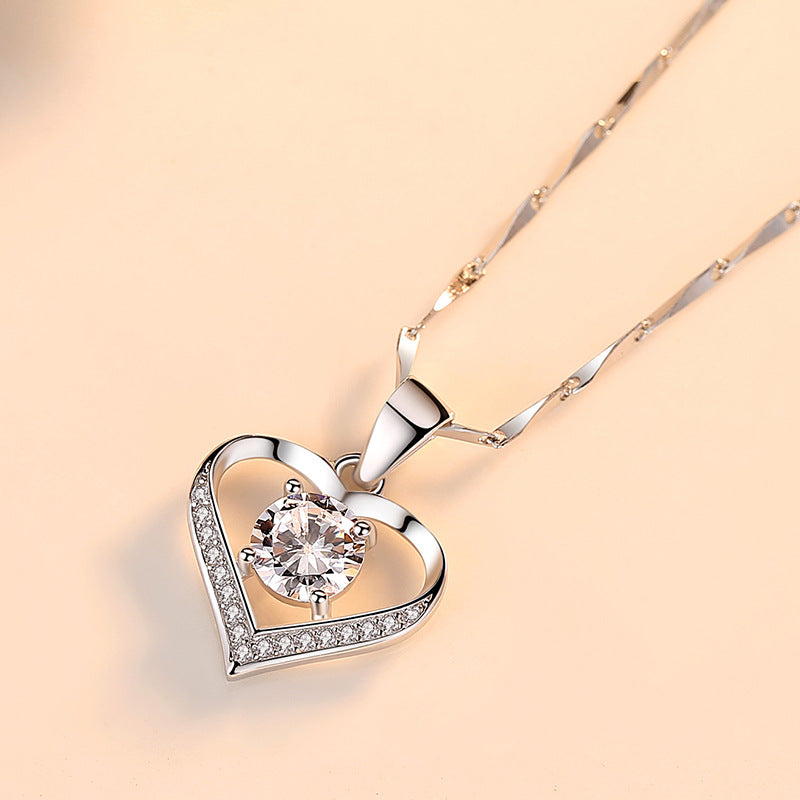 Clavicle Chain Version Pure Jewelry Birthday Pendants