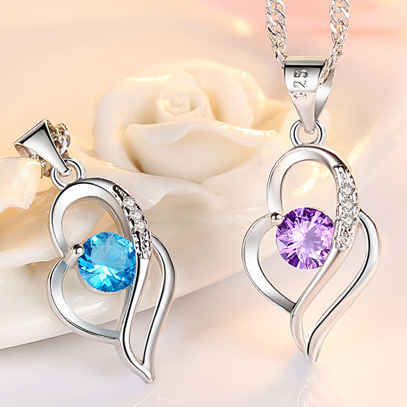 Love Amethyst Jewelry Popular Ornament Hand Pendants