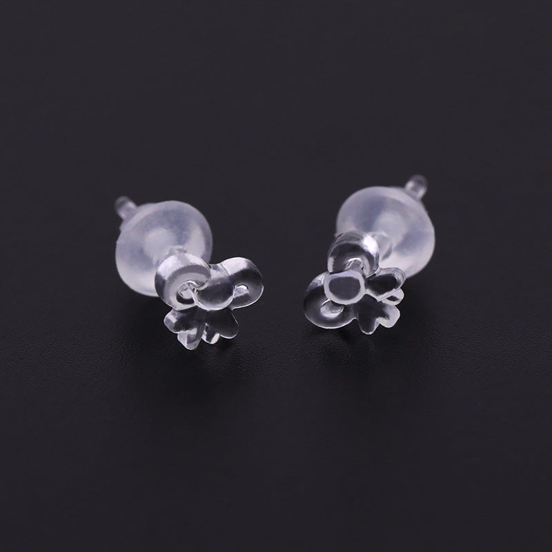 Bar Transparent Invisible Get One's Ears Earrings