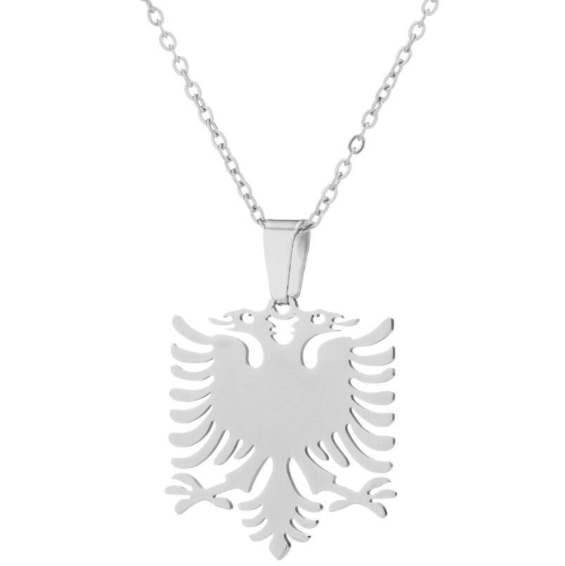 Women's Accessories Stainless Steel Albanian Eagle For Necklaces