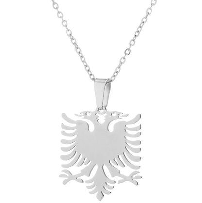 Women's Accessories Stainless Steel Albanian Eagle For Necklaces