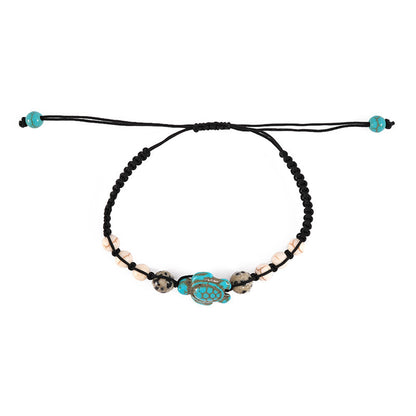 Turtle Bohemian Beaded Turquoise Small Woven Bracelets