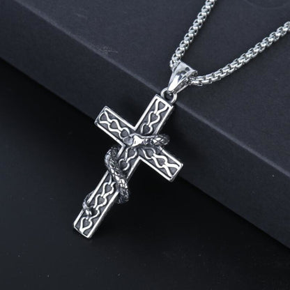 Women's & Men's Fading Hip Hop Cool Cross Accessories Necklaces