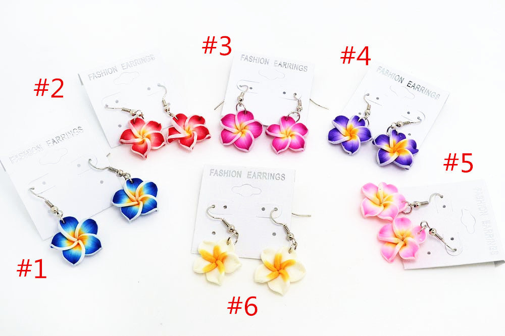 Popular Classic Graceful Fashion Versatile Flower Earrings