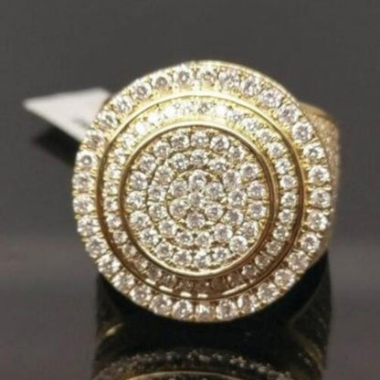 Women's & Men's Ornament Popular Hip Hop Full Diamond Rings