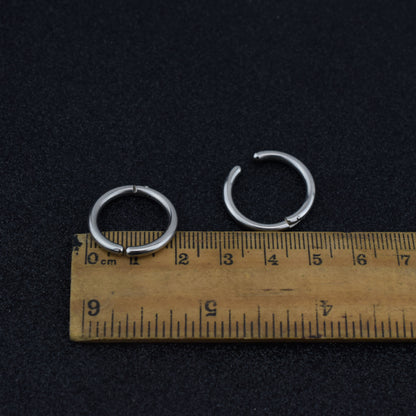 Stainless Steel Ear Clip Nest Cold Earrings