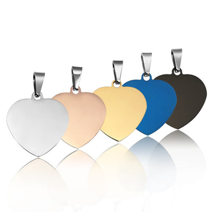 Heart Army Love Dog Tag Gift Pendants