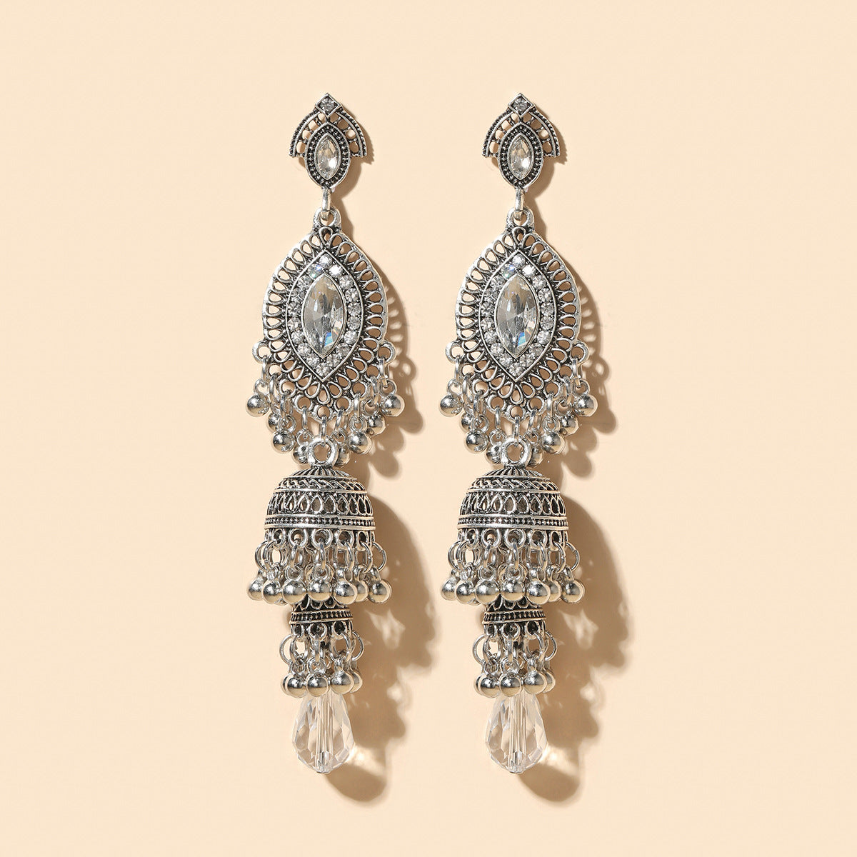 Fashion Ornament Indian Style Vintage Bell Earrings