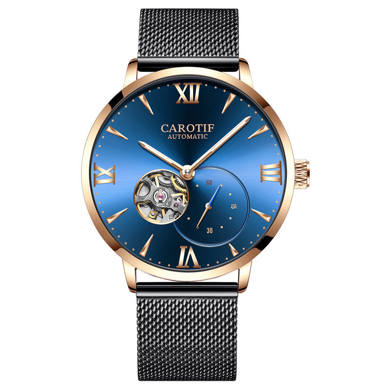 Men's Tiff Watch Automatic Hollow Waterproof Trend Mechanical Watches