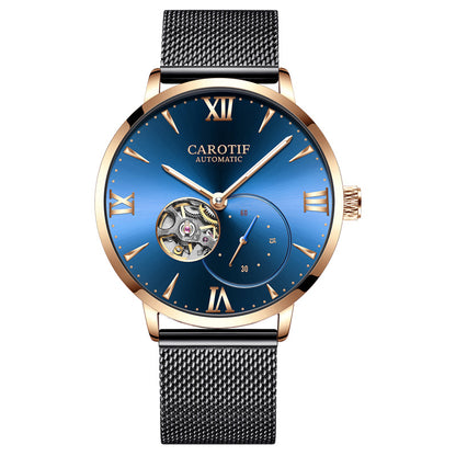 Men's Tiff Watch Automatic Hollow Waterproof Trend Mechanical Watches