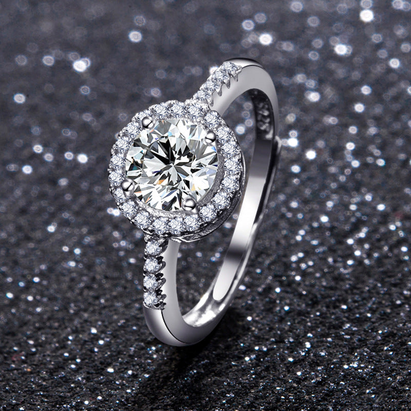 Beautiful Moissanite Live Streaming On Karat Rings