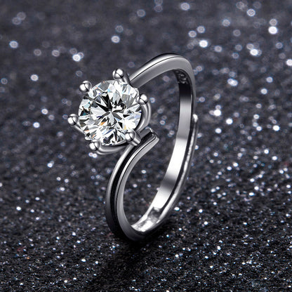 Beautiful Moissanite Live Streaming On Karat Rings