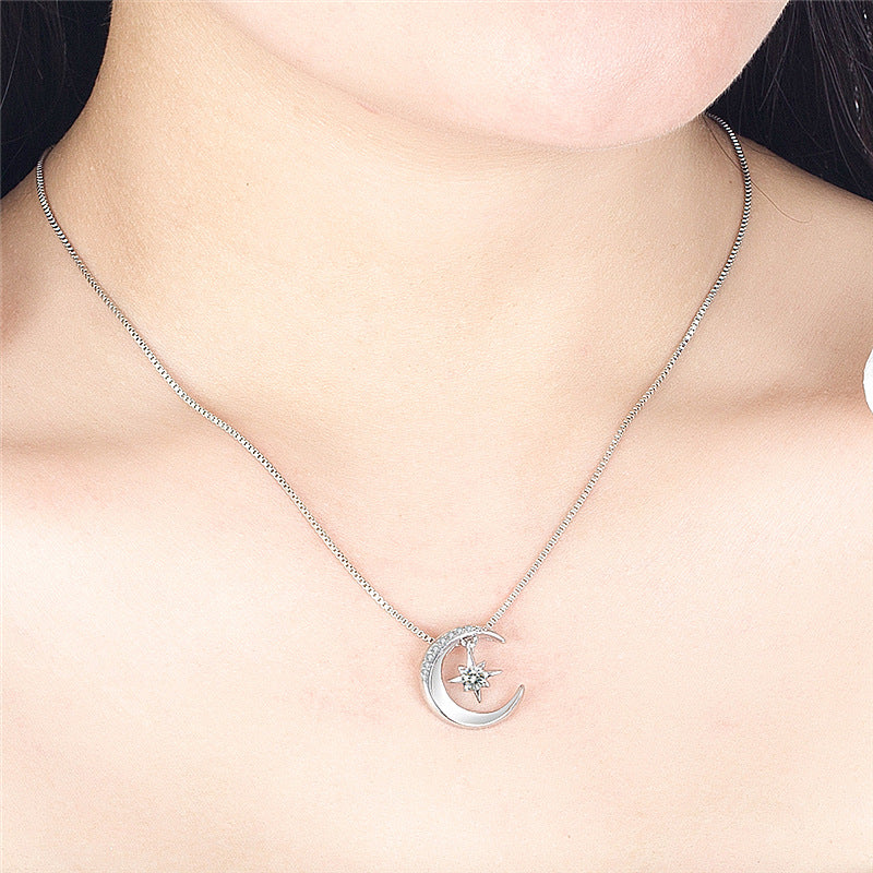 Unicorn Star Moon Guardian Light Luxury Pendants