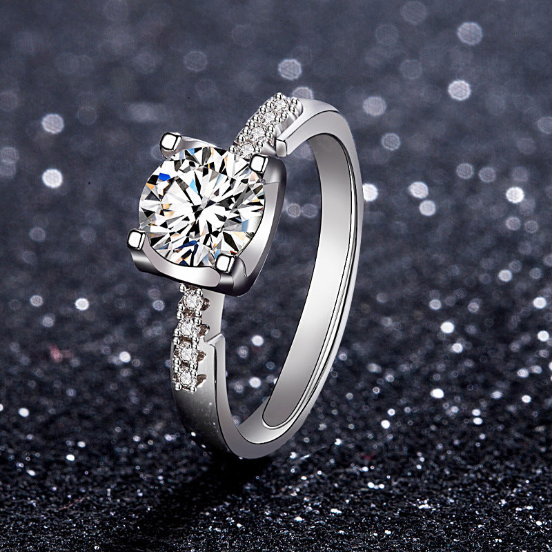 Beautiful Moissanite Live Streaming On Karat Rings