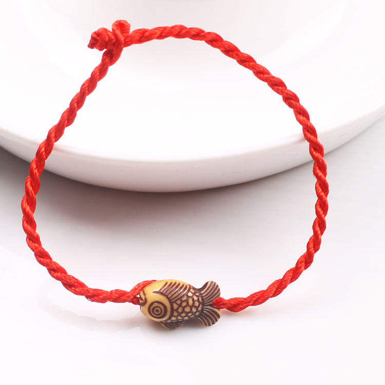 Gifts For Safety Lock Hand Woven Bracelets