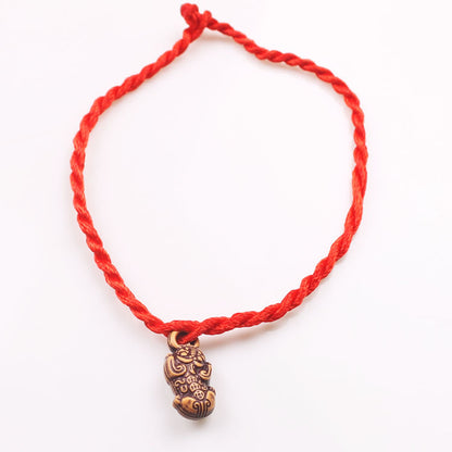 Gifts For Safety Lock Hand Woven Bracelets