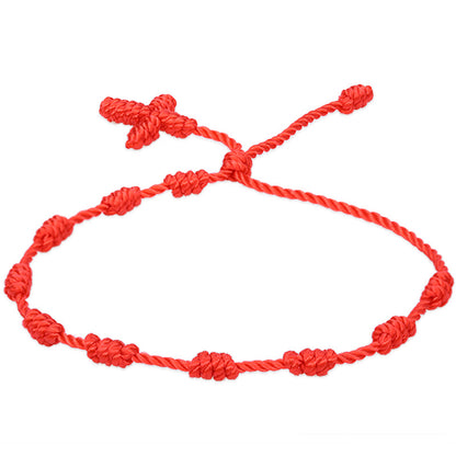 Women's & Men's Friendship Carrying Strap Youth Life Red Bracelets