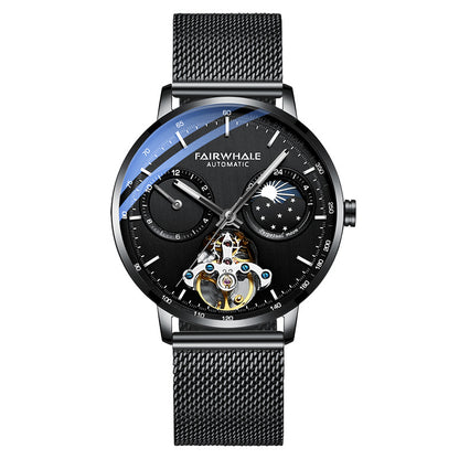 Graceful Trendy Watch Hollow Luxury Metal Mechanical Watches