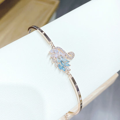 Gradient Swan Color Zircon Popular Jewelry Bracelets