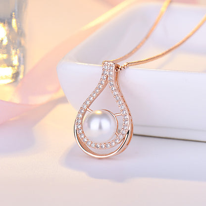 French Simplicity Pearl Female Stylish Personality Pendants