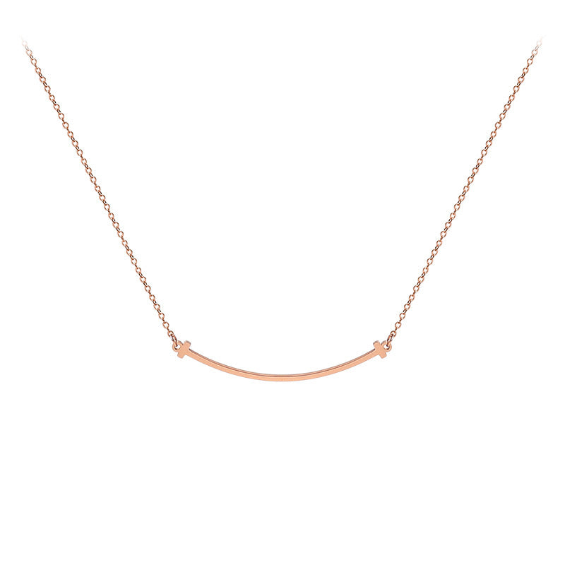 Female Niche Design Trendy Titanium Steel Necklaces