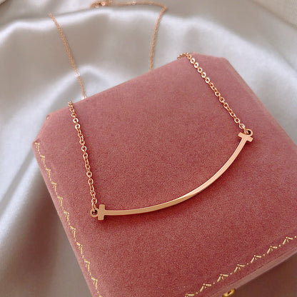 Female Niche Design Trendy Titanium Steel Necklaces