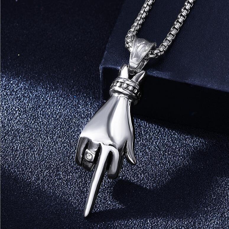 Hip Hop Retro Titanium Steel Fashionable Stainless Necklaces