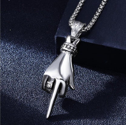 Hip Hop Retro Titanium Steel Fashionable Stainless Necklaces