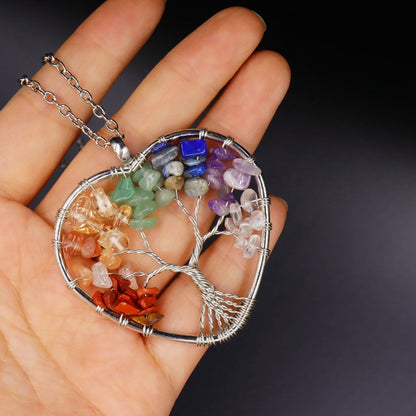 Gravel Handmade Winding Tree Of Life Pendants